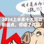 2024上半年十大爆款剧盘点，你追了几部？